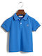 Παιδικό Polo Κοντομάνικο Greece Blue