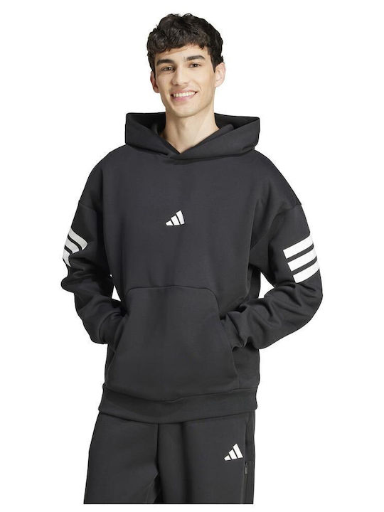 Future Icons 3-stripes Sweatshirt mit Kapuze Schwarz