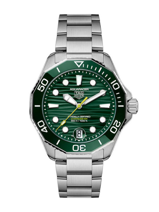 TAG Heuer Men's Watch 42mm Battery with Silver Metal Bracelet