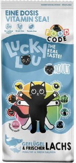 Lucky Lou Code Dry Food Gluten-Free for Adult Cats with Sensitive Urinary with Poultry / Salmon / Potatoes / Meat 3kg