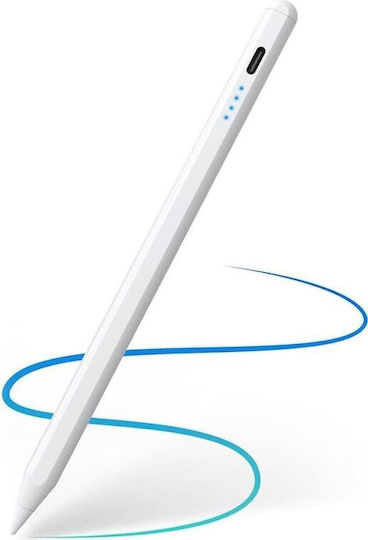 AHAstyle PE04 Ψηφιακή Γραφίδα Αφής με Palm Rejection για iPad σε Λευκό χρώμα