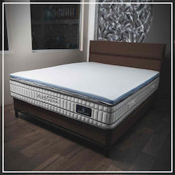 Doppel-Matratzenauflage "Cool Gel" 140x200x4 2e...