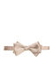 Victoria Kids' Bow Tie Solid Double Satin Beige