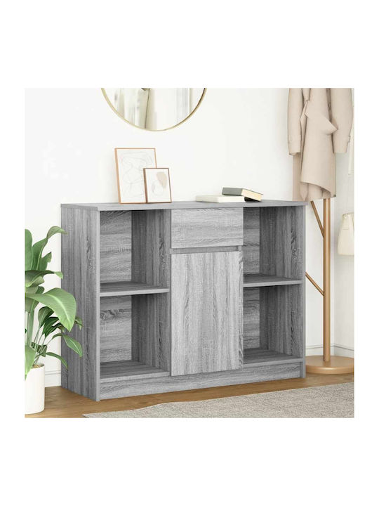 Bufet cu Sertare Gri Sonoma 101x35x76cm