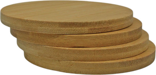 Ankor Rund Untersetzer Hölzernes 9.5cm 6Stück Ankor Rund Untersetzer Hölzernes 9.5cm 6Stück