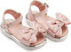 Babywalker Pantofi De Botez Din Piele Roz