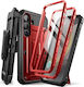 Supcase Unicorn Beetle Pro Umschlag Rückseite Silikon Rot (Galaxy S25)