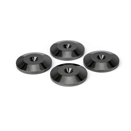 Dynavox Πιατάκι Ακίδων Spike Pads Black Τετράδα 208048