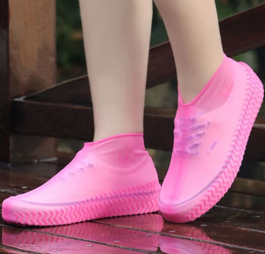 Wasserdichte Silikon-Schuhüberzüge Fuchsia Nr. 35-40 0522 Oem