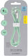 Blavec Braided USB-C to Lightning Cable 20W Πράσινο 3m