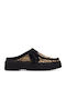 Torhill Suede Mules with High Heel in Brown Color