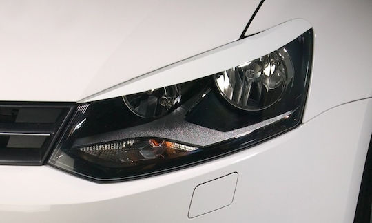 Cedauto Предни фарове с вежди за Volkswagen Поло