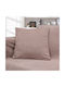 Lino Μαξιλαροθηκη Valio Dusty Pink 45x45 Dusty Pink 45χ45
