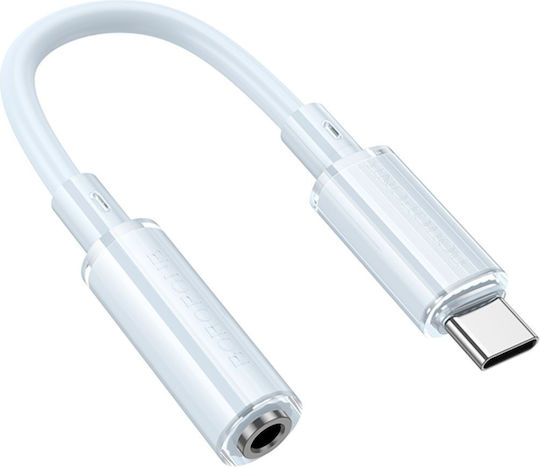 Borofone Converter USB-C male to 3.5mm female Yellow 1pcs