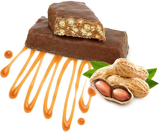 Keto-Riegel Karamell Erdnuss Mehlfrei Glutenfrei Low Carb 4 Stück Dm 176g
