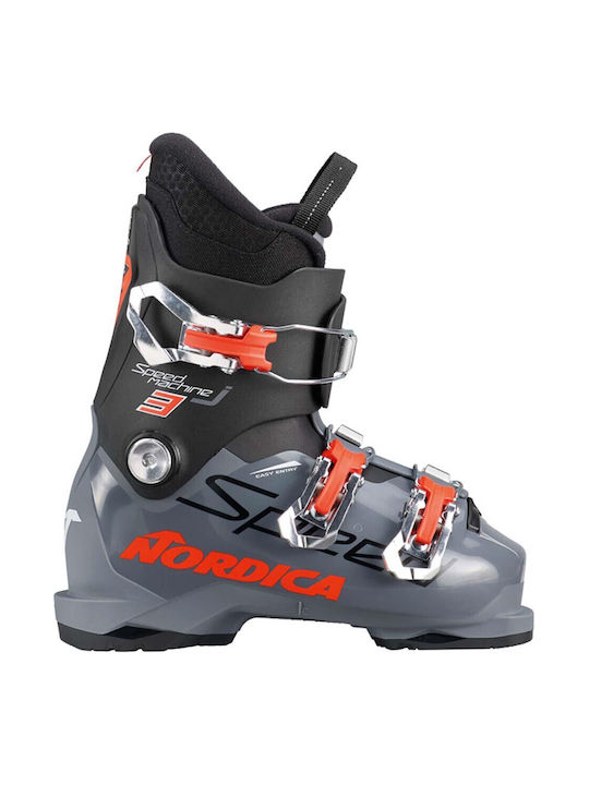 Nordica Speedmachine J 3 Παιδικές Μπότες Σκι Black/anthracite/red