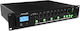 Audibax Zone 240BT Integrierter Kommerzieller Verstärker 4.0 Kanäle 240W/100V und Bluetooth Verbindung