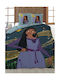 Disney Disney Wish Serenity Conținut set Husă de pilotă pentru copii Single cu față de pernă Multicolor 140x200cm