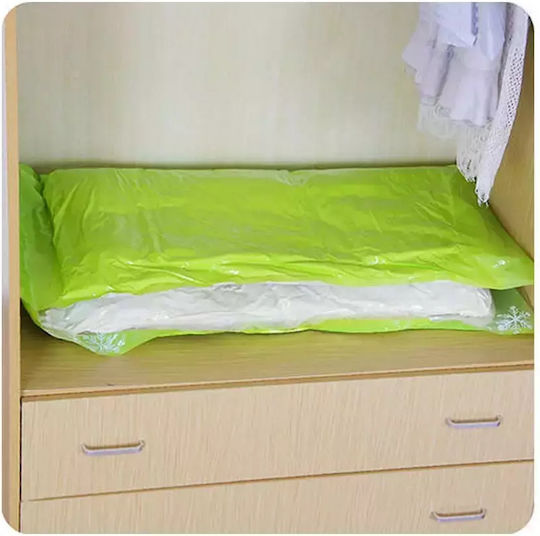 Plastic Storage Bag For Clothes Airtight and with Vacuum 110x80cm 1pcs