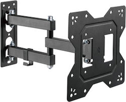 TV-Halterung Kivi Motion-223 Drehbar Diagonal 23-43 Zoll Schwarz TV-Halterung Kivi Motion-223 Drehbar Diagonal 23-43 Zoll Schwarz