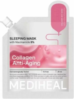 Mediheal Collagen Anti-aging Μάσκα Ομορφιάς Προσώπου Νύχτας Με Νιασιναμίδη 20ml