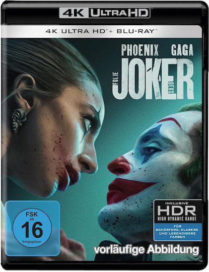 Joker 2 Folie A Deux 4k+Blu-ray Englische Untertitel