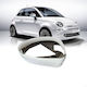 Mirror Cover Fiat 500 2007-2015 2015+ Chrome Right 1 Piece