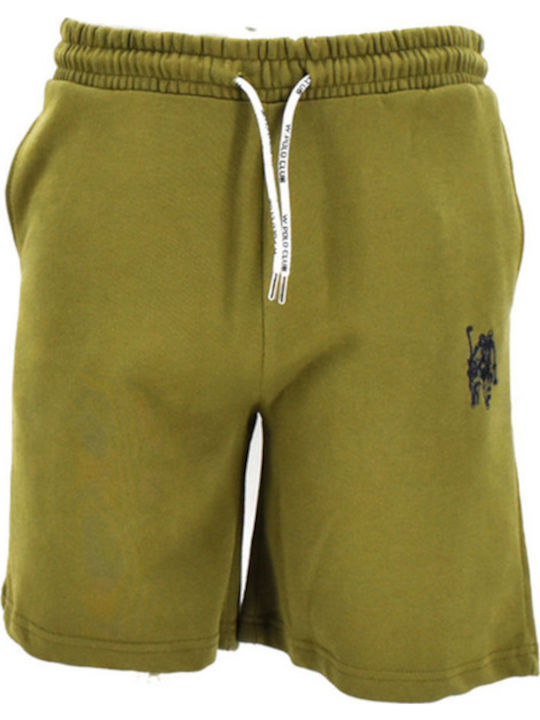 New World Polo Șort pentru Bărbați Khaki - Green New World Polo Șort pentru Bărbați Khaki - Green