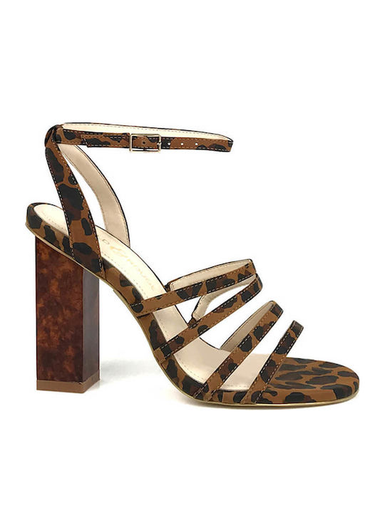 Gold&Rouge Din piele Sandale Maro Gold&Rouge Din piele Sandale Maro