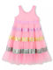 Kinderkleid Tüll Fuchsia