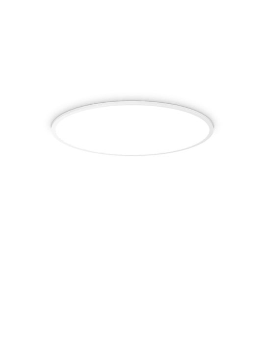 Ideal Lux Plafonieră de Tavan Albă cu LED Integrat