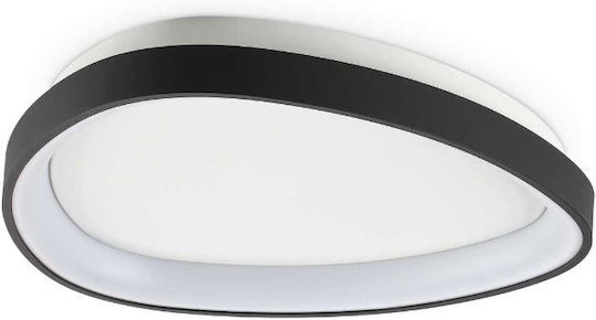 Ideal Lux Таванно осветление Черен с Вграден LED