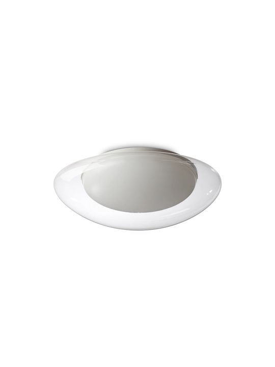 Ideal Lux Ceiling Mount Light White with Integrated LED