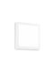 Ideal Lux Ceiling Mount Light 30cm White with Integrated LED