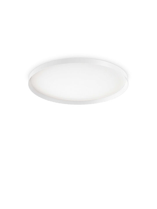 Ideal Lux Fly Pl Plafonieră de Tavan Albă cu LE...