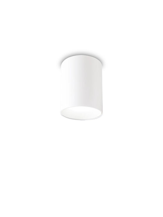 Ideal Lux Single LED Warm White Spot in White Color