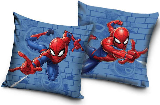 Spiderman Velvet Cushion Cover 40x40 Cm