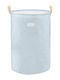 Kikka Boo Children's Storage Basket made of Fabric Stripy Friends Light Blue 50x35cm 1pcs