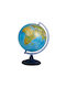 Cosmic Illuminated World Globe with Diameter 20cm