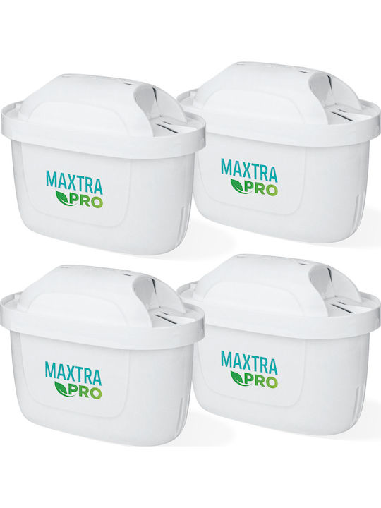 Brita Filtru De Apă De Schimb Pentru Cană Din Carbon Activat Maxtra 4 Bucăți
