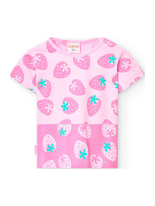 Boboli Tricou pentru copii Roz