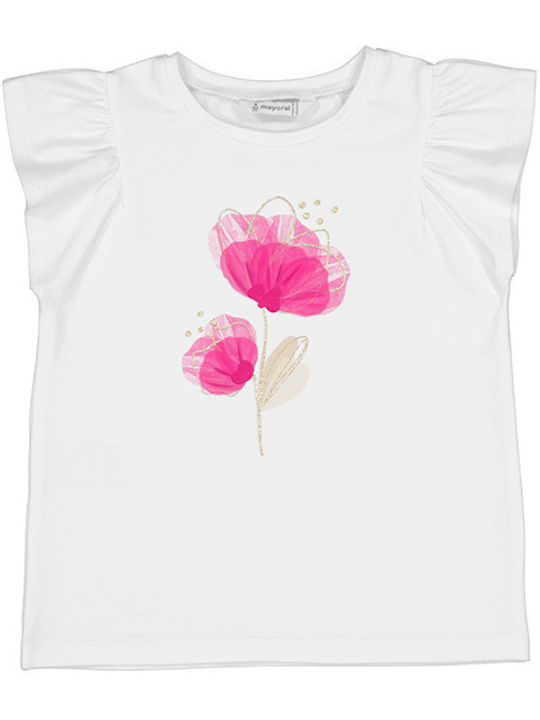 Mayoral Kids Top Short-sleeved White