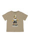 Παιδικό T-shirt Καφέ Keep Rolling