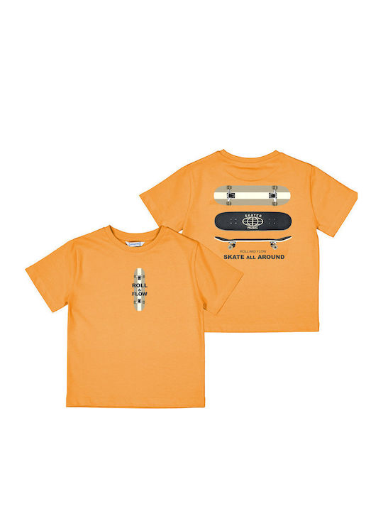 Mayoral Kinder-T-Shirt orange Skate