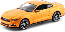 1/18 Ford Mustang 2015 Orange Metallic Static M...