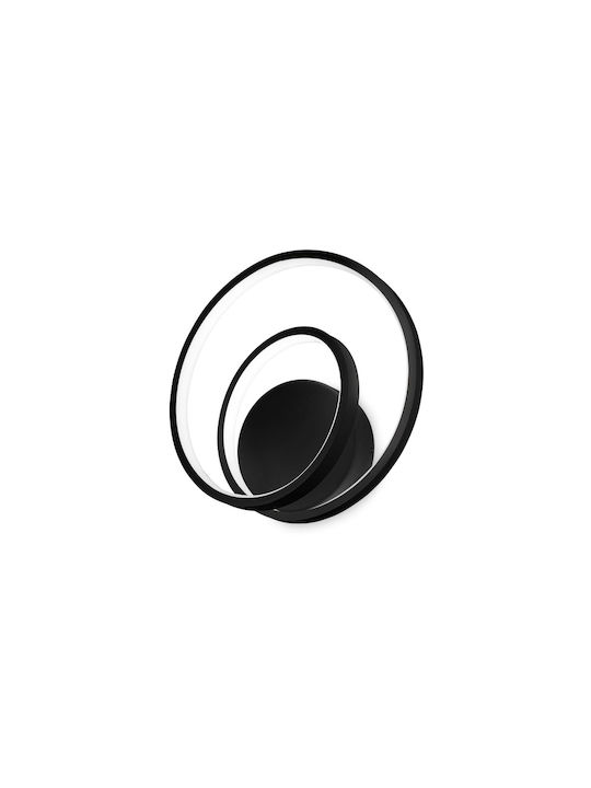 Ideal Lux Lamp Wall Black 30cm