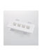 Fan Europe Rectangle Plaster Recessed Spot 27x12cm. 1pcs