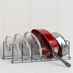 Femmit Metal Kitchen Organization Stand 14x16x36 Cm Black