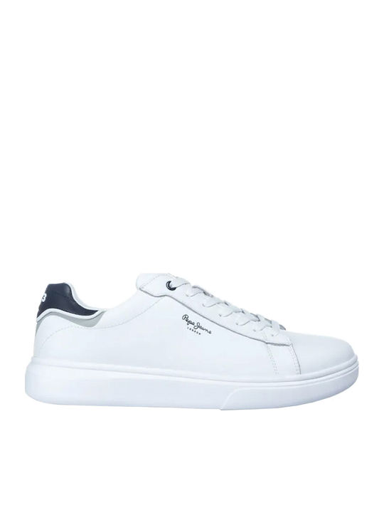 Pepe Jeans Eaton One Ανδρικά Sneakers Λευκό