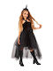 Kids Carnival Costume BLACK UNICORN